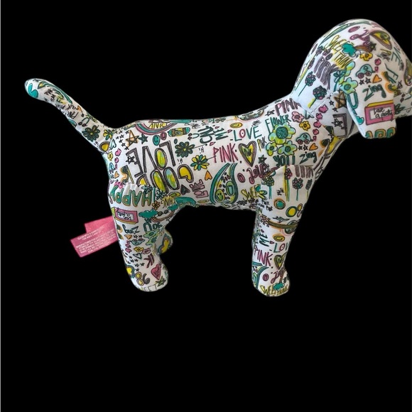 3/$20 Victoria's Secret Pink Dog Plush - Multicolor - Picture 3 of 4